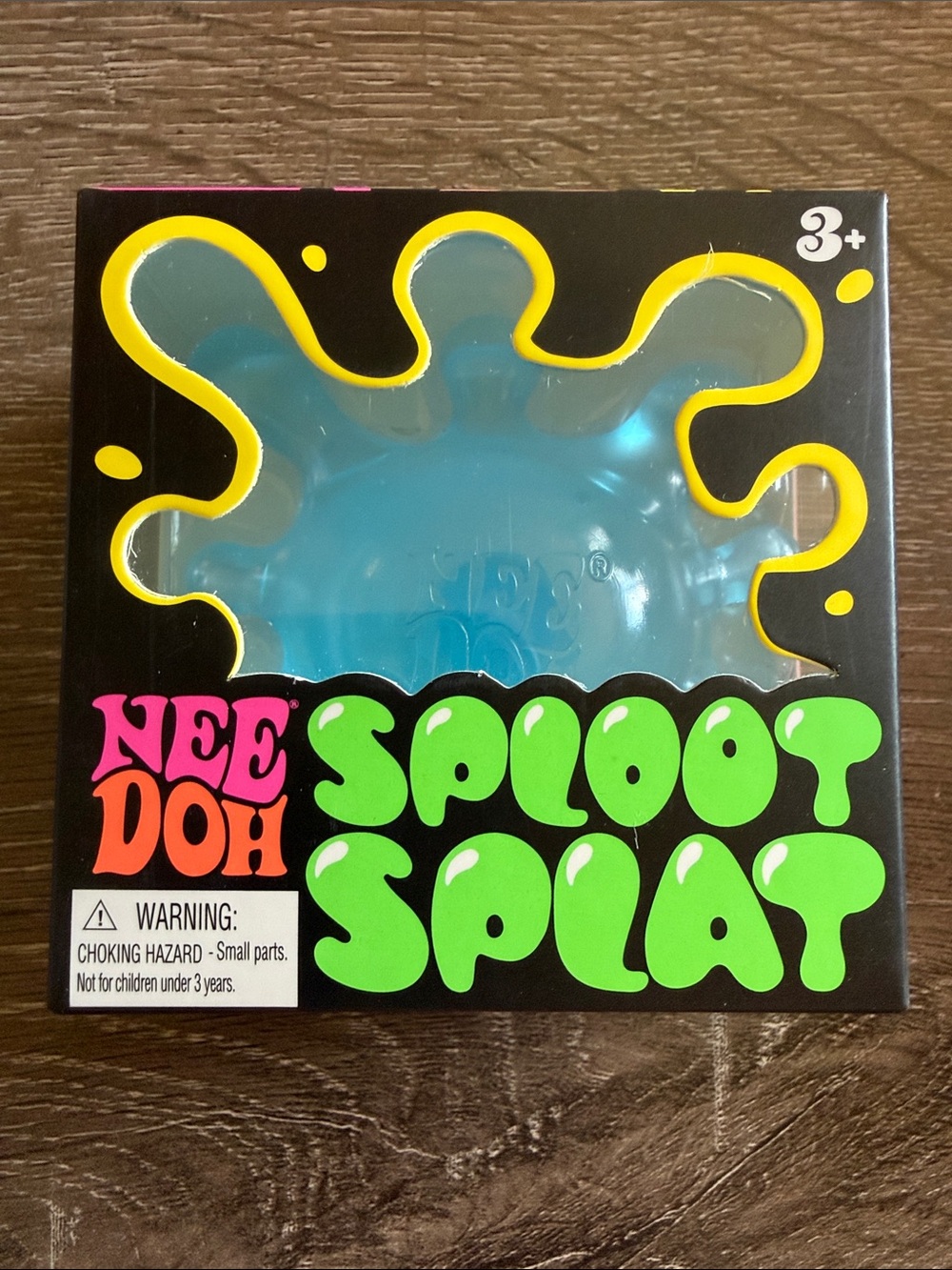 Needoh Sploot Splat Blue Toy NEW